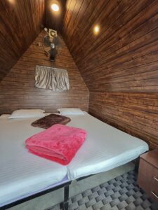 Intimate Tiny House at Cloud Cabana Holidays Vagamon, featuring a compact and stylish design with essential amenities